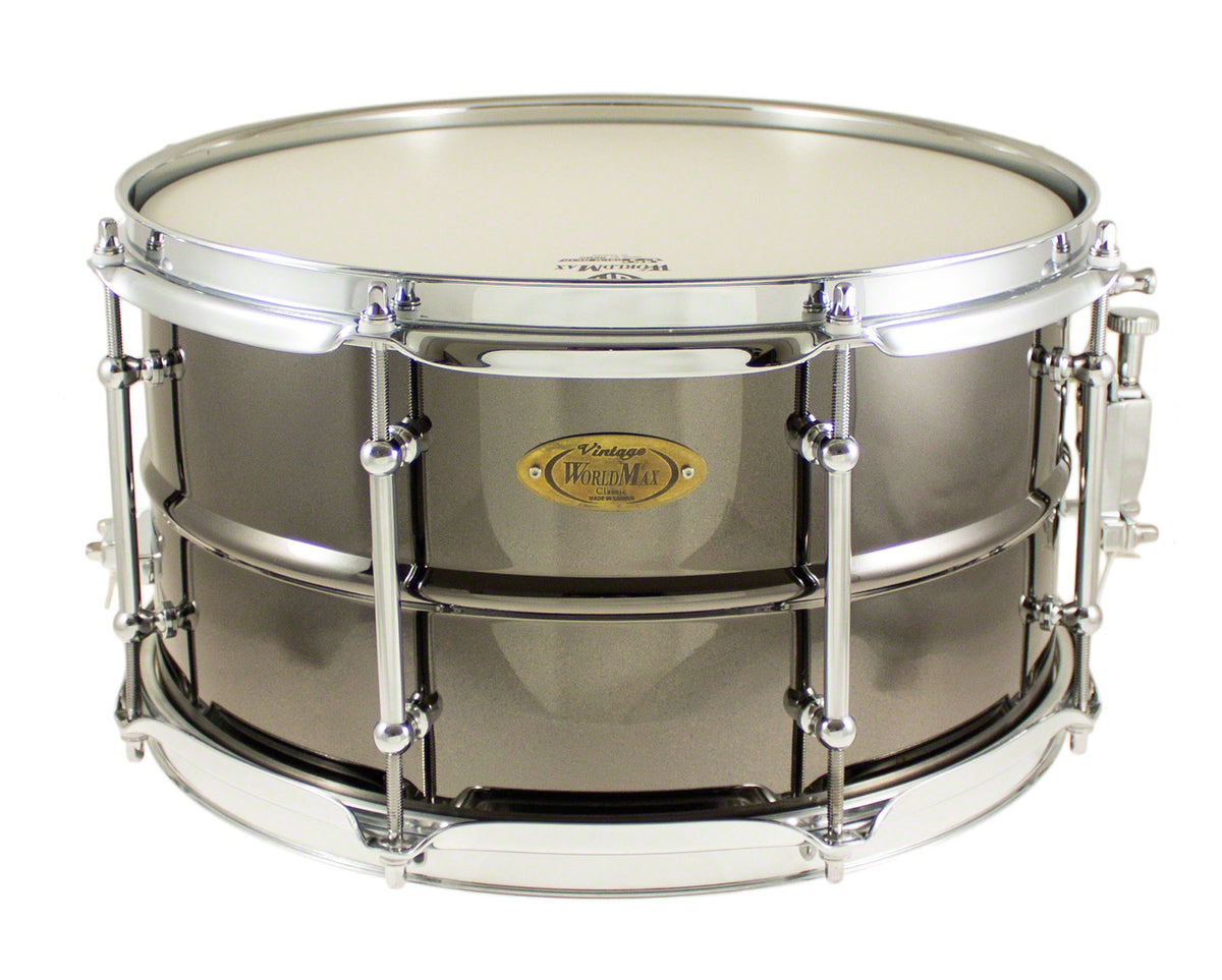 BK-7013SH - BLACK DAWG 13" X 7" SNARE DRUM - BRASS SHELL