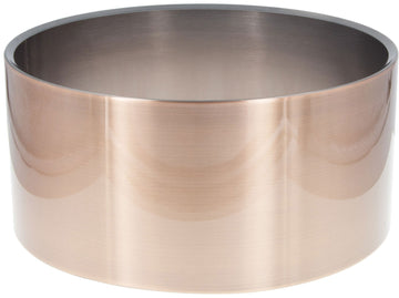 Sbbc14065St 14" X 6.5" Messingkessel Mit Gebürsteter Kupferoberfläche Snare Drum