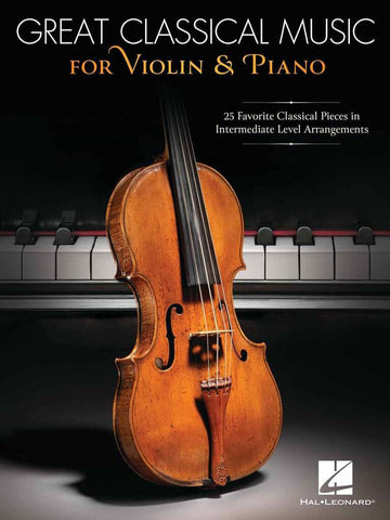 Große klassische Musik für Violine und Klavier
