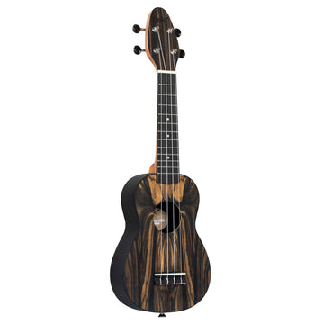 Keiki-Sopran-Ukulele aus Ebenholz