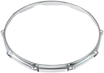 HB25-14-10 - 14" Spannreifen 10-Loch Verchromtes Messing Super Triple Flange 2.5mm