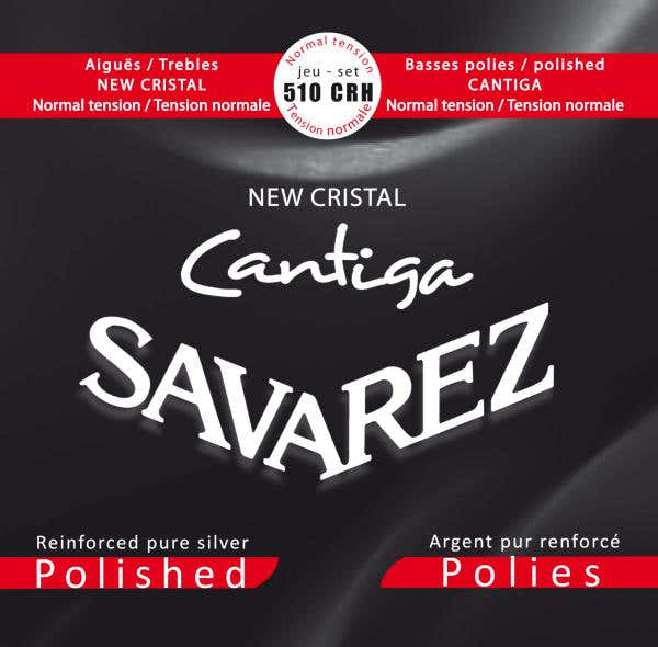 CLASSIC STRINGS NEW CRISTAL-CANTIGA RED SET NORMAL TIE NORMAL POLISHED BASS