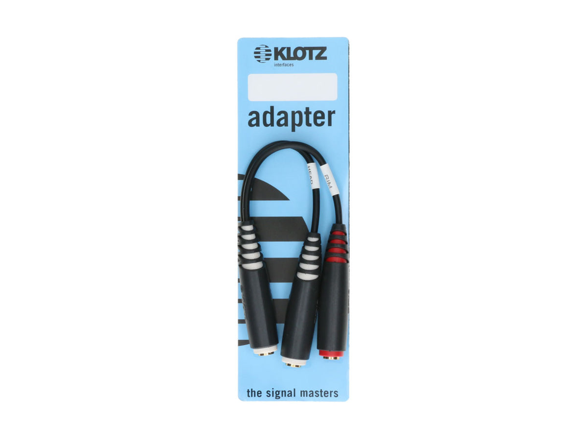 Y-Kabel schwarz 0,2m E-Drum Split ROLAND TD Series