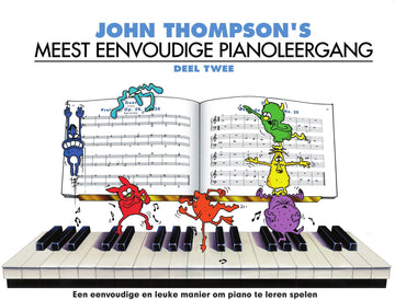 John Thompson's Meest Eenvoudige Pianoleergang 2 - Dutch version