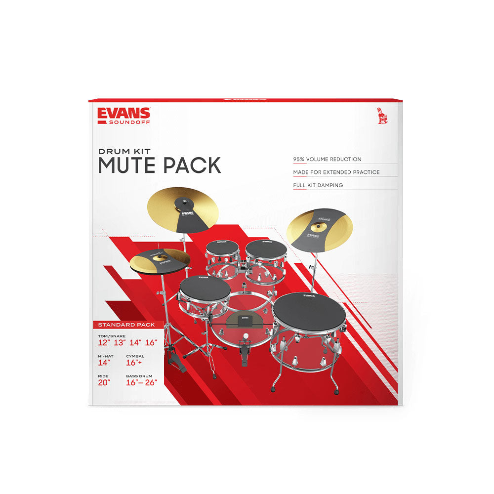 SOSETSTD - SOUND OFF BOX SET STANDARD 12 13 14 - 16 / 26 BASS DRUM + BECKENS