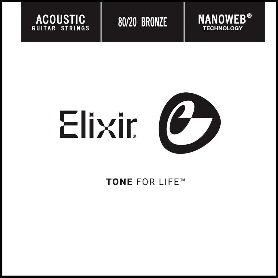 NANOWEB ACOUSTIC STRINGS BRONZE 80/20 REPLENISHMENT BY 4 PIECES FILE 059