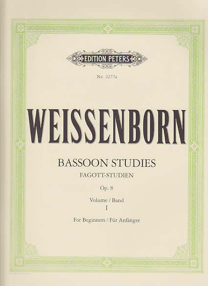 Weissenborn - Etüden für Fagott Op.8 Bd.1