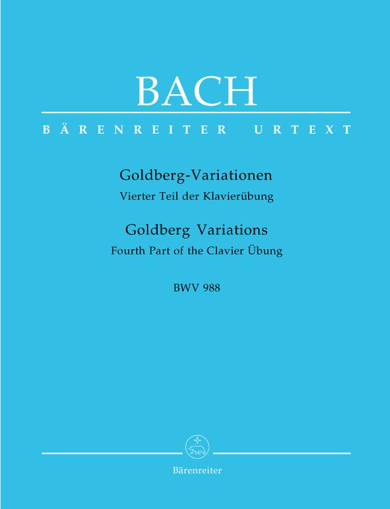 Bach J.S - Variations Goldberg BWV 988 - Piano