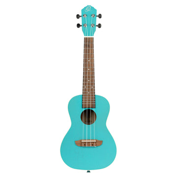 Konzert-Ukulele Okoume Blau CL