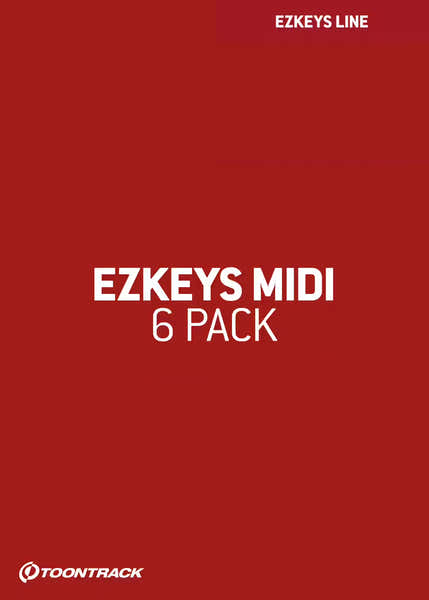 Toontrack EZkeys MIDI-6er-Pack