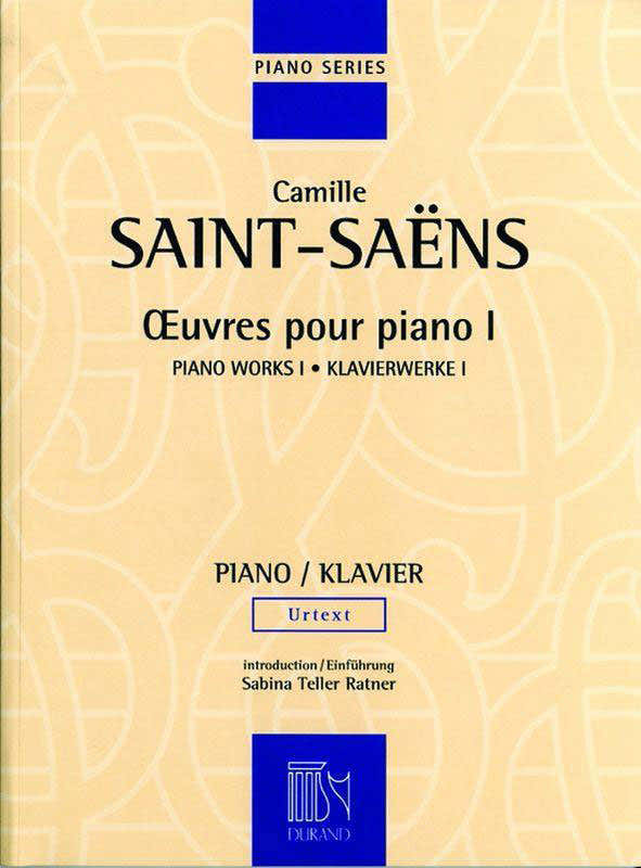 SAINT-SAENS C. - OEUVRES POUR PIANO - VOLUME I - PIANO