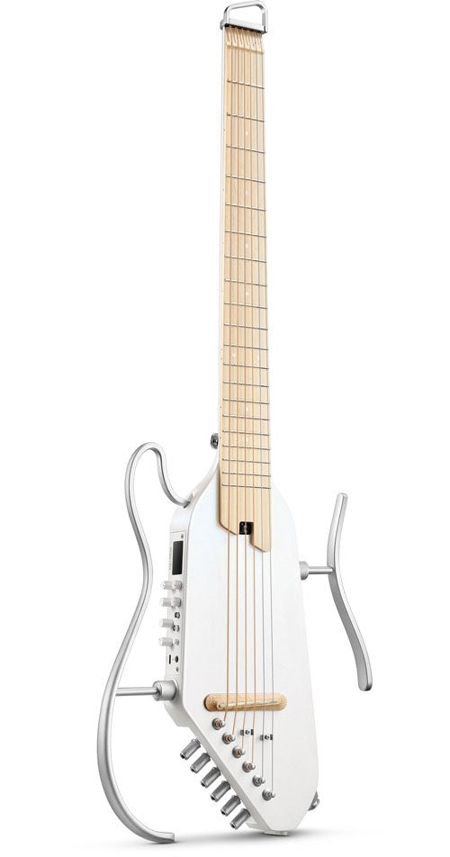 HUSH-I Pro Travel Guitar Weiß