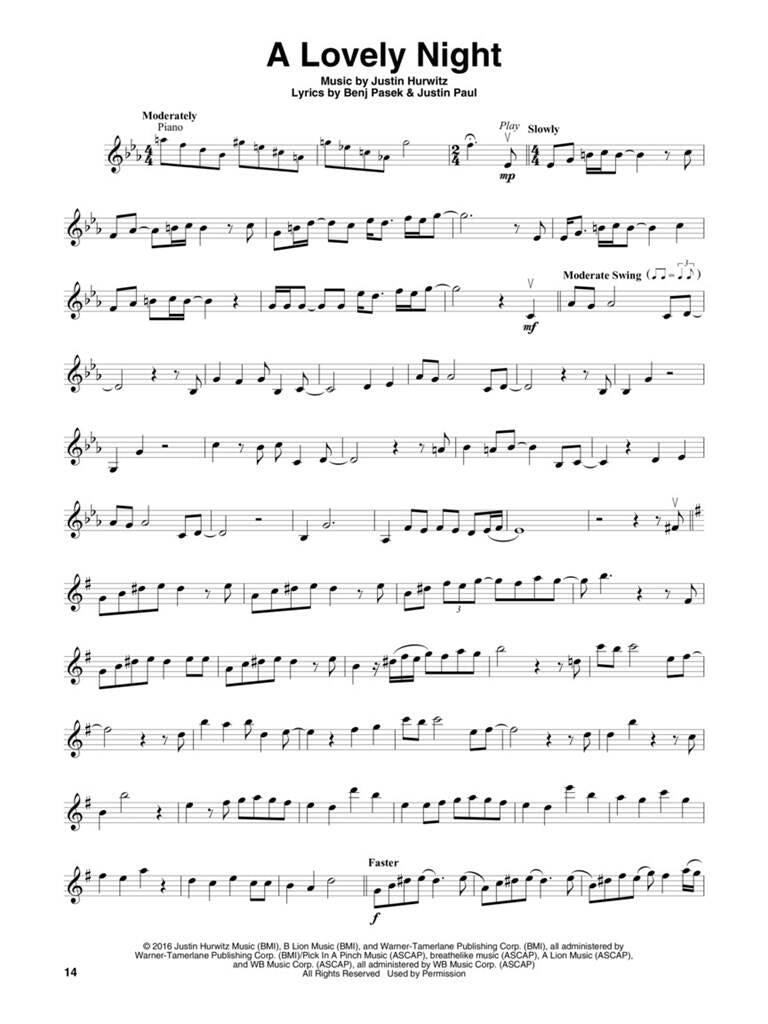 Violine Mitspielbuch Band 69 - La La Land + Online-Audio