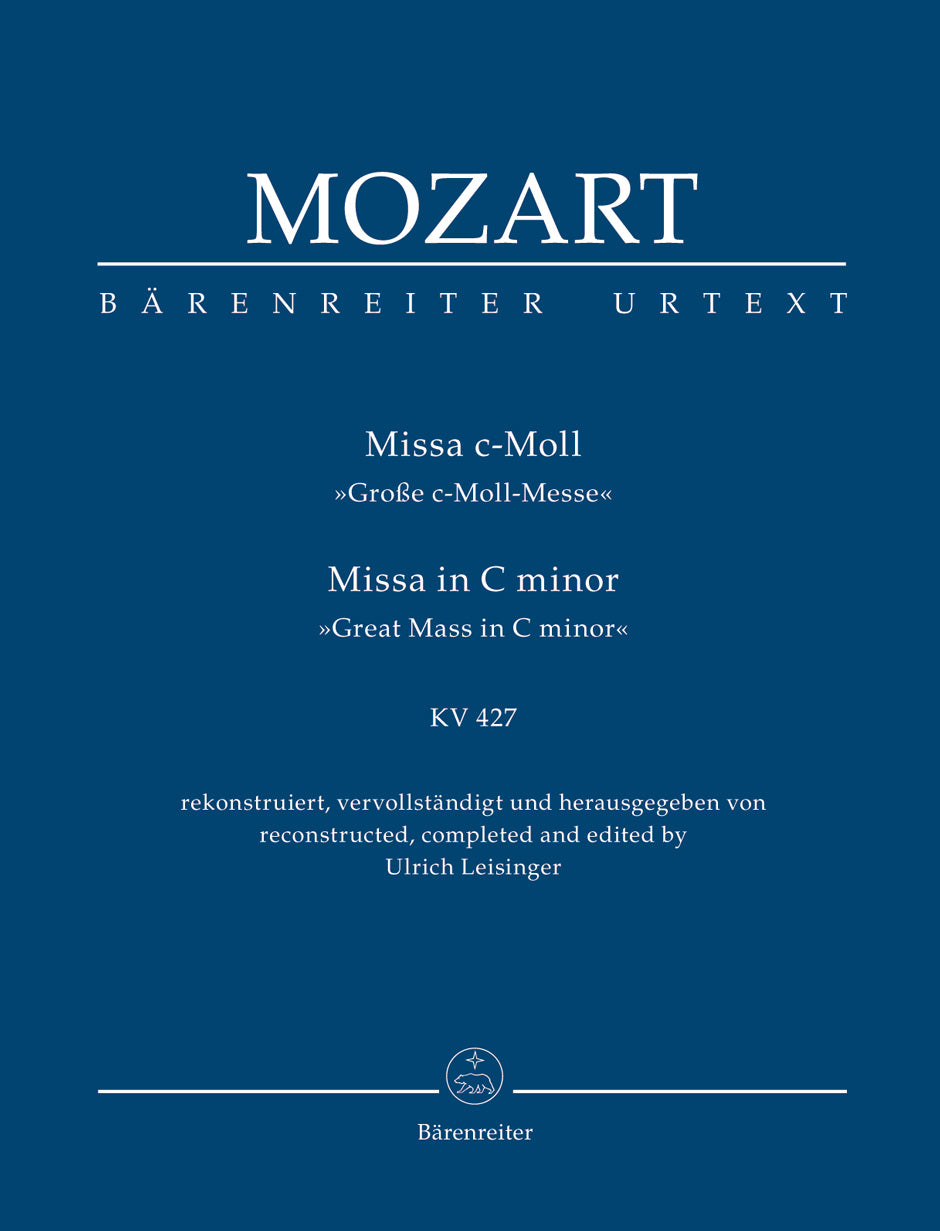 Mozart W.a. - Missa In C Minor KV 427 - Score