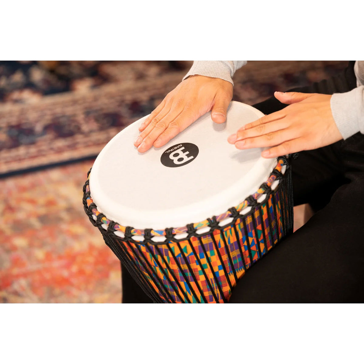 TRAVEL SERIES ROPE TUNED DJEMBES WITH SYNTHETIC HEAD (PATENTED) 12