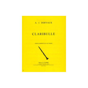 Dervaux - Claribulle - Clarinette et Piano