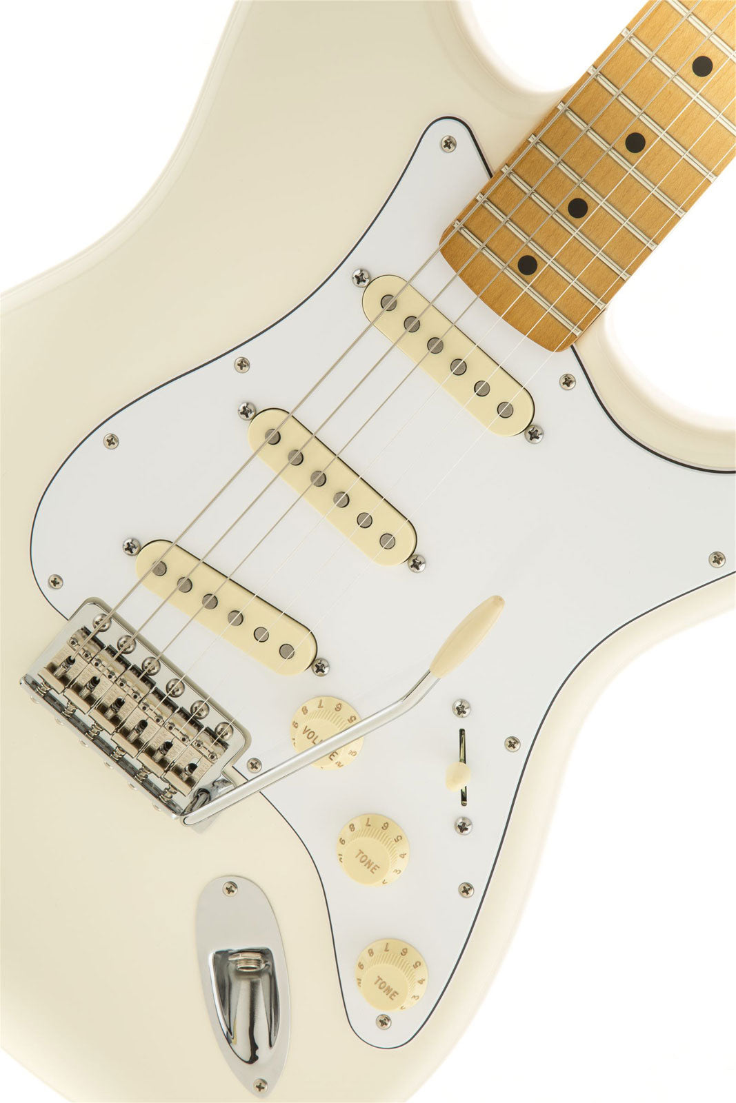 Stratocaster Signatur Jimi Hendrix MN Olympisches Weiß