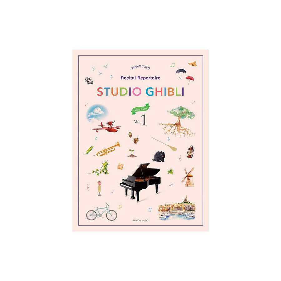 Studio Ghibli Récital Répertoire Easy Vol.1 Piano