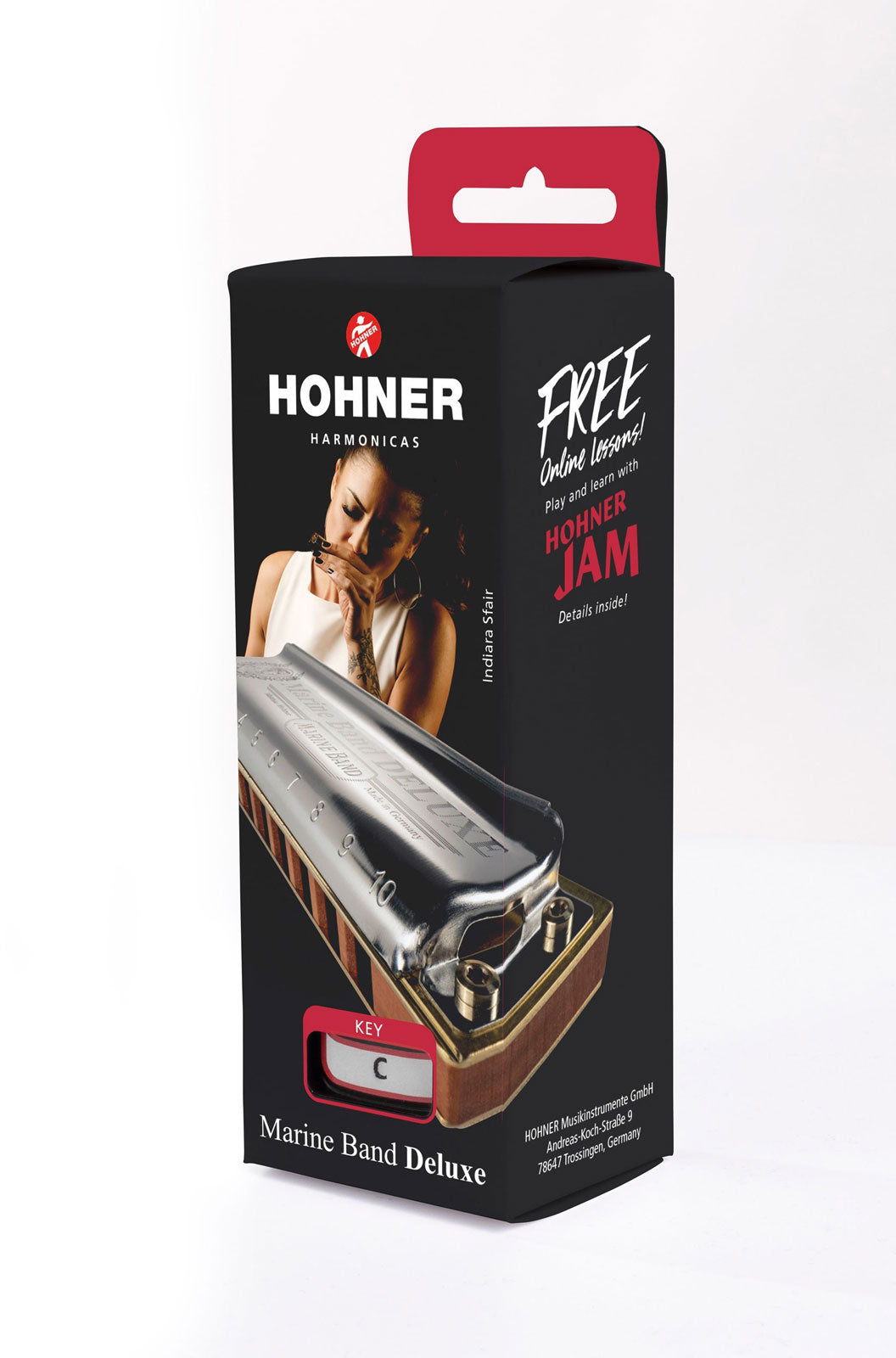 DIATONISCHEN 2005/20 MARINE BAND DELUXE 10 LOCHER F FA