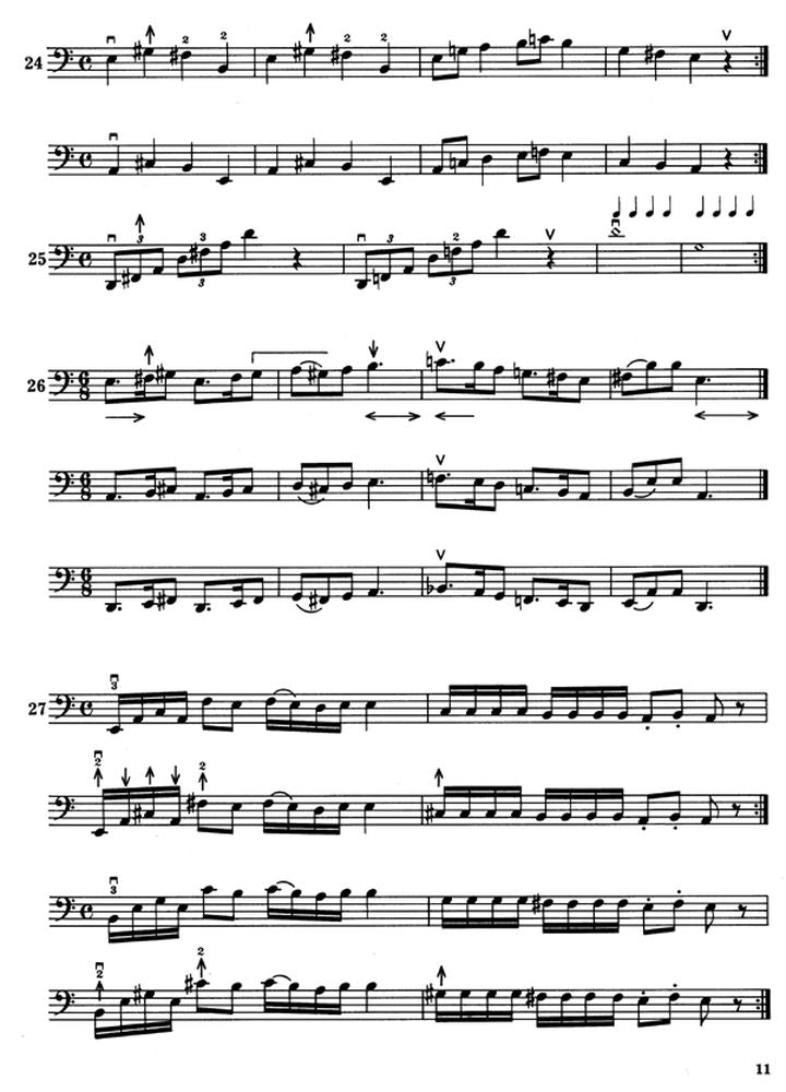 MARTON ANNA - MARTON ANNA - EINFUHRUNG IN DAS LAGENSPIEL MIT 125 KLEINEN UBUNGEN - VIOLONCELLO