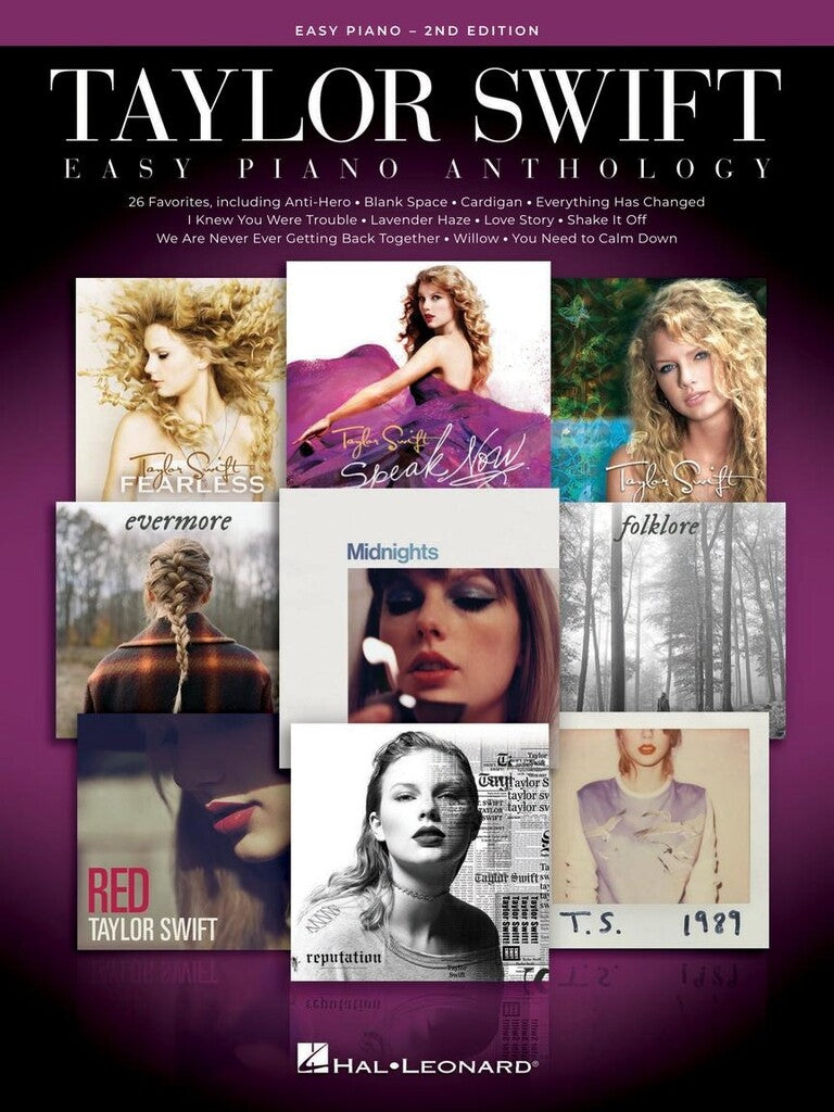 Taylor Swift - Einfache Klavieranthologie 2ND Ausgabe