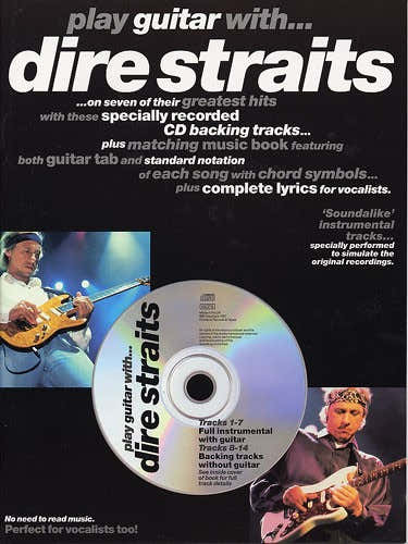 PLAY GUITAR WITH...  DIRE STRAITS +CD