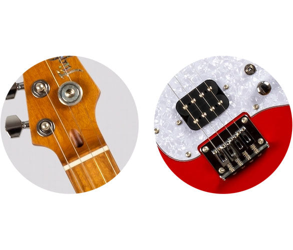 Pathfinder Rot Bariton-E-Gitarre