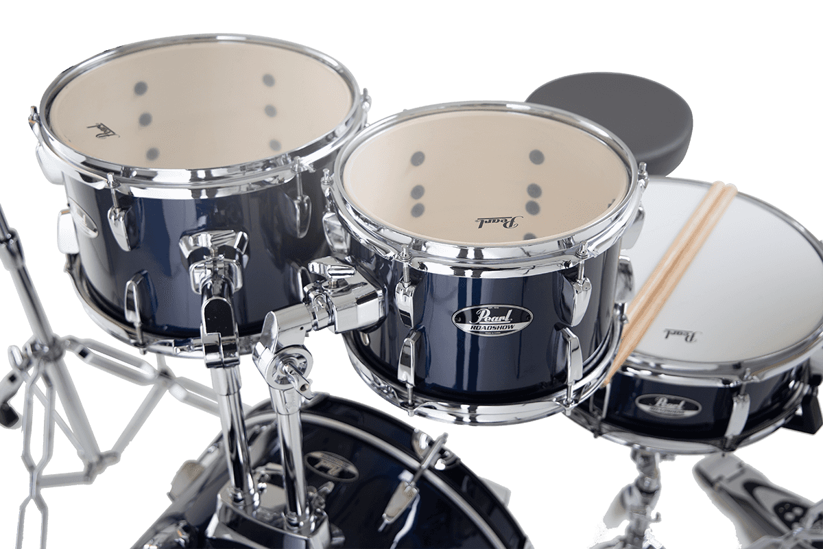 ROADSHOW JAZZ 18 ROYAL BLUE METALLIC + SOLAR CYMBALS
