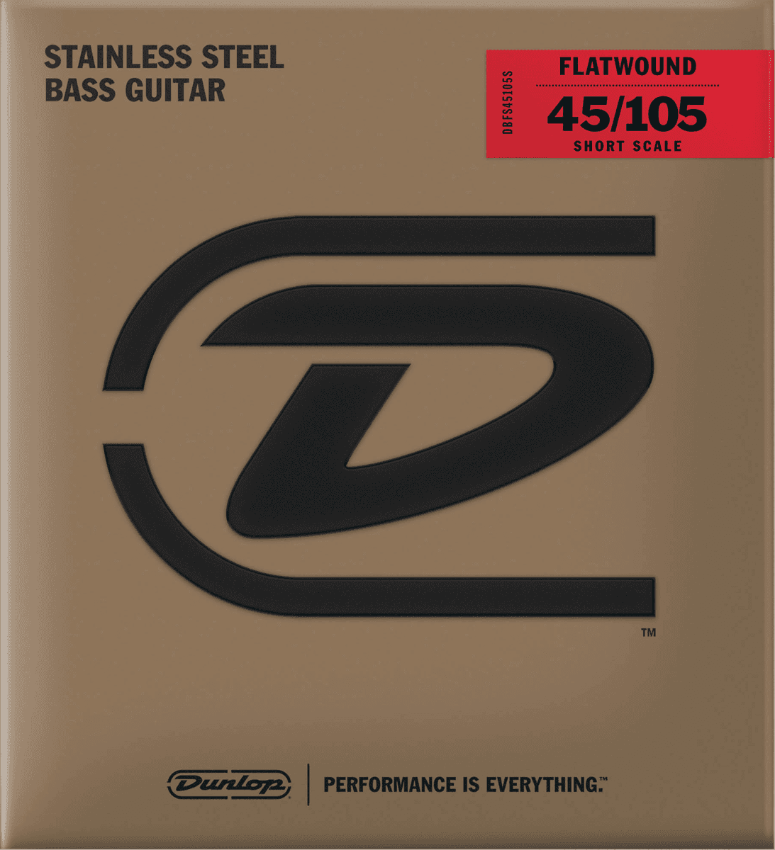 BASS STRINGS FLAT NET SETS FLAT NETS SHORT SCALE 45-105