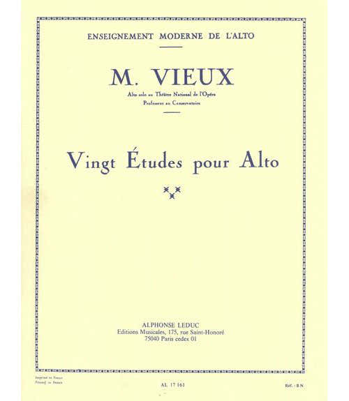 VIEUX - 20 Etüden