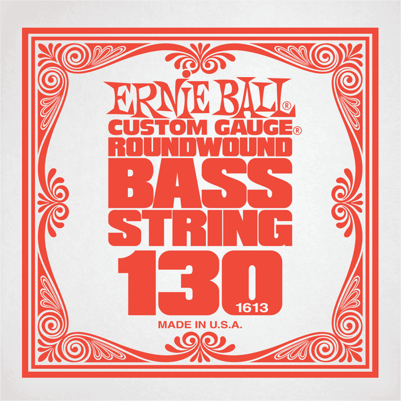 Ernie Ball .130 NICKEL WOUND ELECTRIC BASS STRING SINGLE