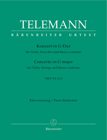 Telemann - Concerto Sol Majeur TWV 51: G9