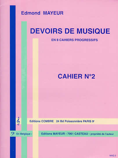 Mayeur Edmond - Musikaufgabenheft 2