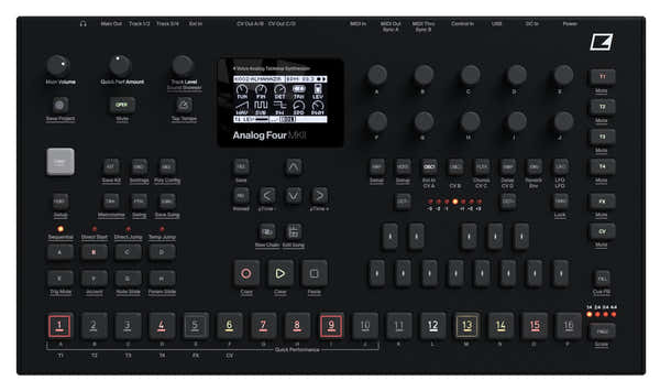 Analog Four MK2 Schwarz