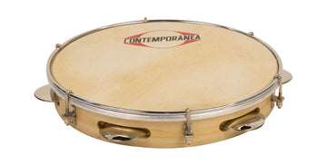 C-PB10-01 - Pandeiro Pro-Serie 10" - Tierfell