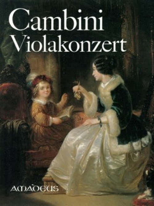 CAMBINI G.G. - CONCERTO D MAJOR - ALTO & PIANO