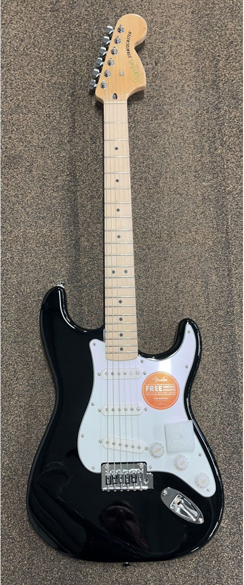 Stratocaster Affinity Mn Black - BLAGER