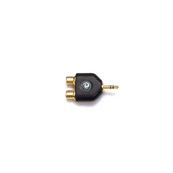 1/8 Zoll Stereo-Stecker-auf-Dual-RCA-Buchsen-Adapter