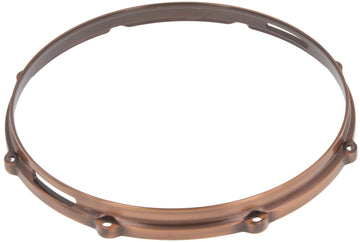Hdc3-14-8Svbc 14" 8 Holes Snare Side 3Mm Die Cast Drum Hoop Vintage Brushed Copper