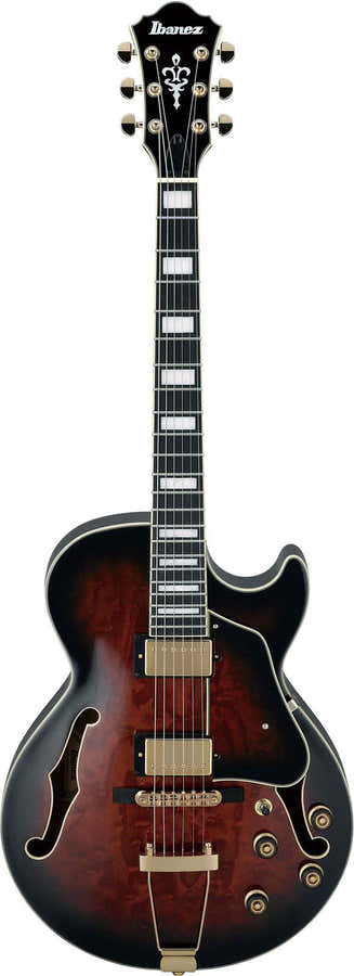 AG95QA-DBS Dunkelbrauner Sunburst Ag Artcore Expressionist