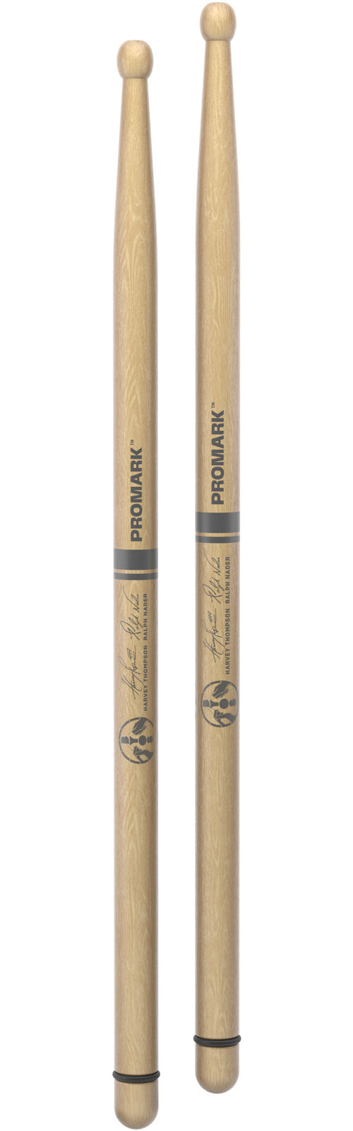 TXDCBYOSW - Hickory-Schlagzeugstöcke mit ovaler Spitze « Bring Your Own Style » -