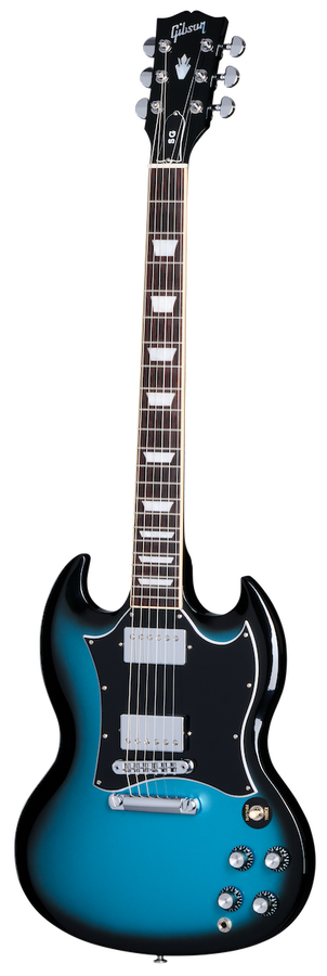 SG Standard Pelham-Blau Burst Modern
