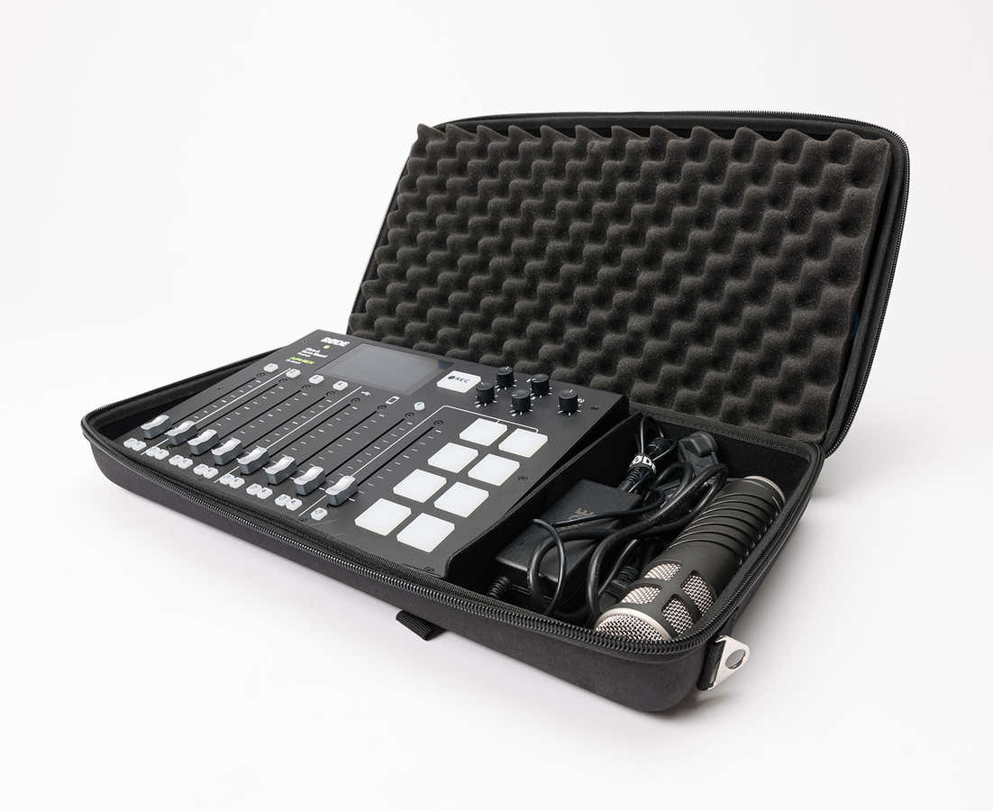 CTRL CASE RODECASTER PRO BLACK/BLACK