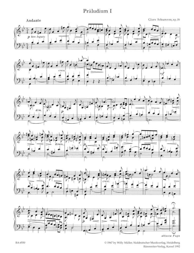 Schumann Clara - Romantic Piano Music Vol.1