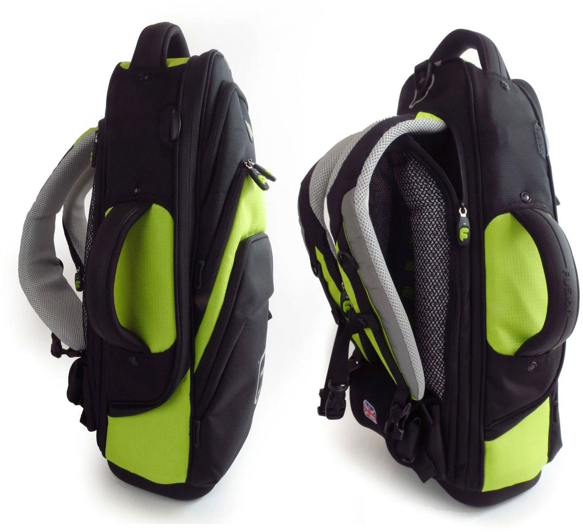 Premium Black/Green Trumpet Cover