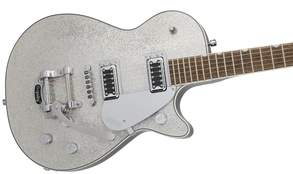G5230T Electromatic Sparkle Jet Ft Single-Cut mit Bigsby Lrl Silberglitzer