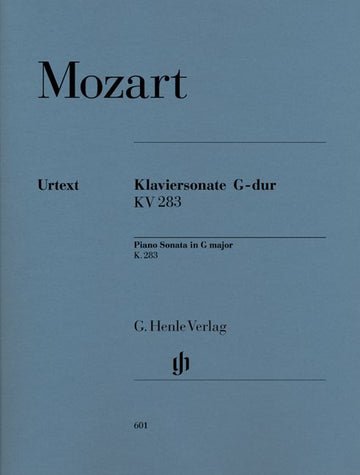 MOZART W.A. - PIANO SONATA G MAJOR K. 283 (189H)