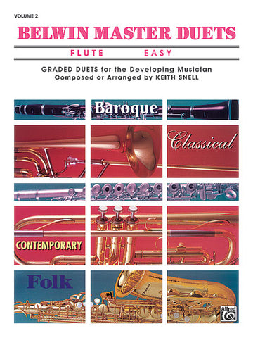 Snell Keith - Belwin Master Duets - Flute Easy II - Flute Ensemble