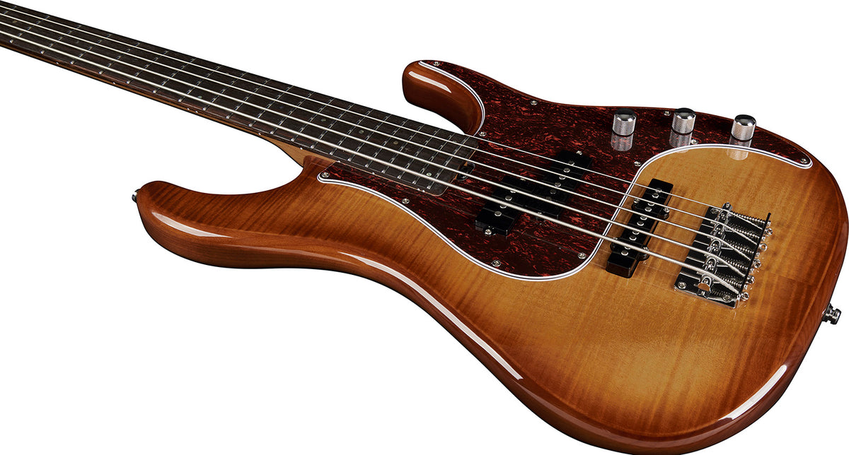 5-string bass Aire 800-5 Musa Bass Honey Burst