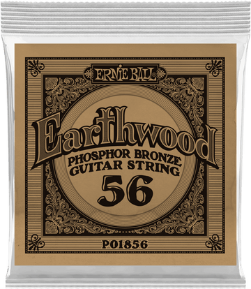 .056 EARTHWOOD PHOSPHOR BRONZE ACOUSTIC GUITAR STRINGS